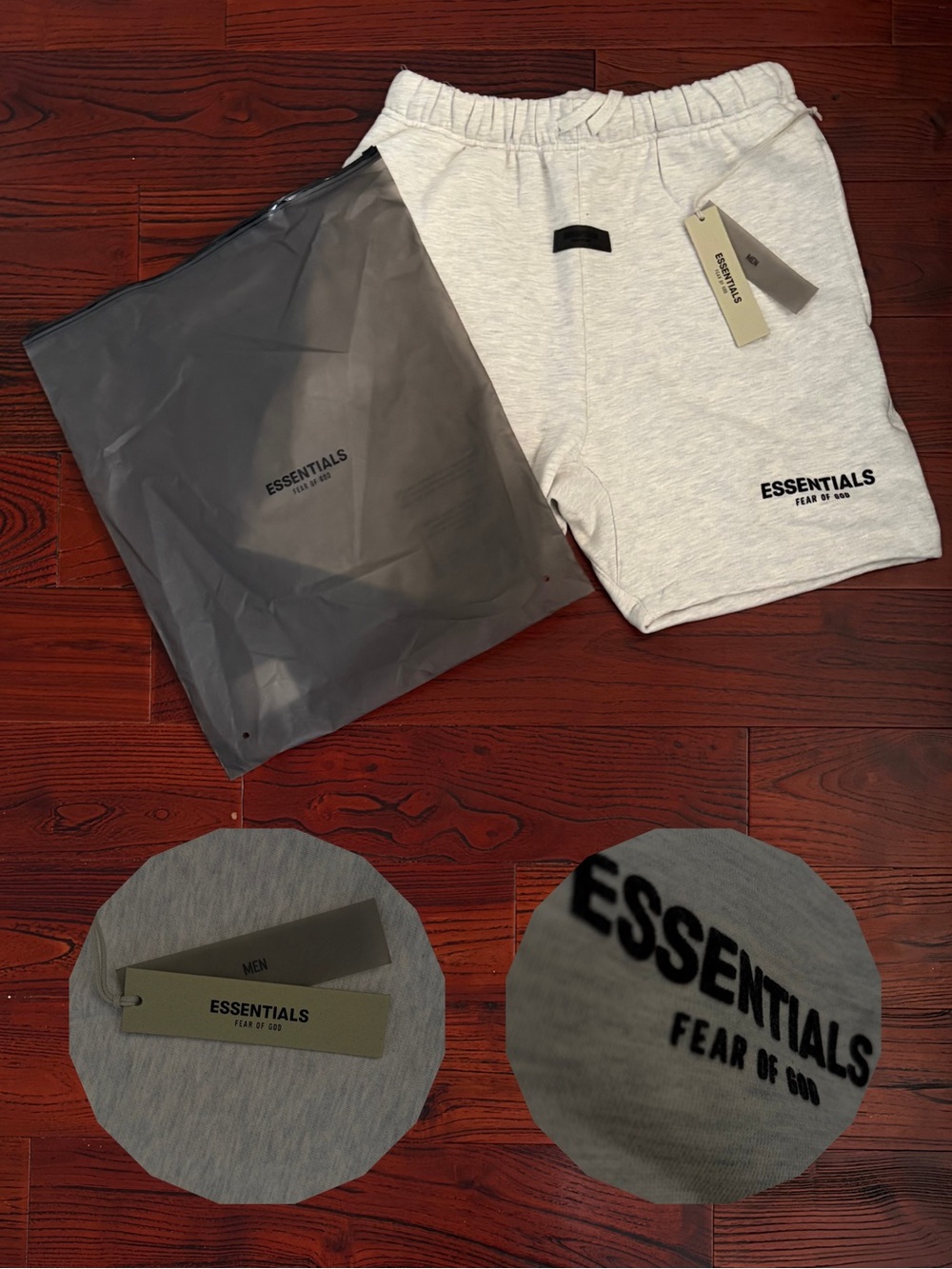 Fear of God Essential Shorts | Light Oat (S, M)